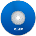CD Blue Icon 128x128 png